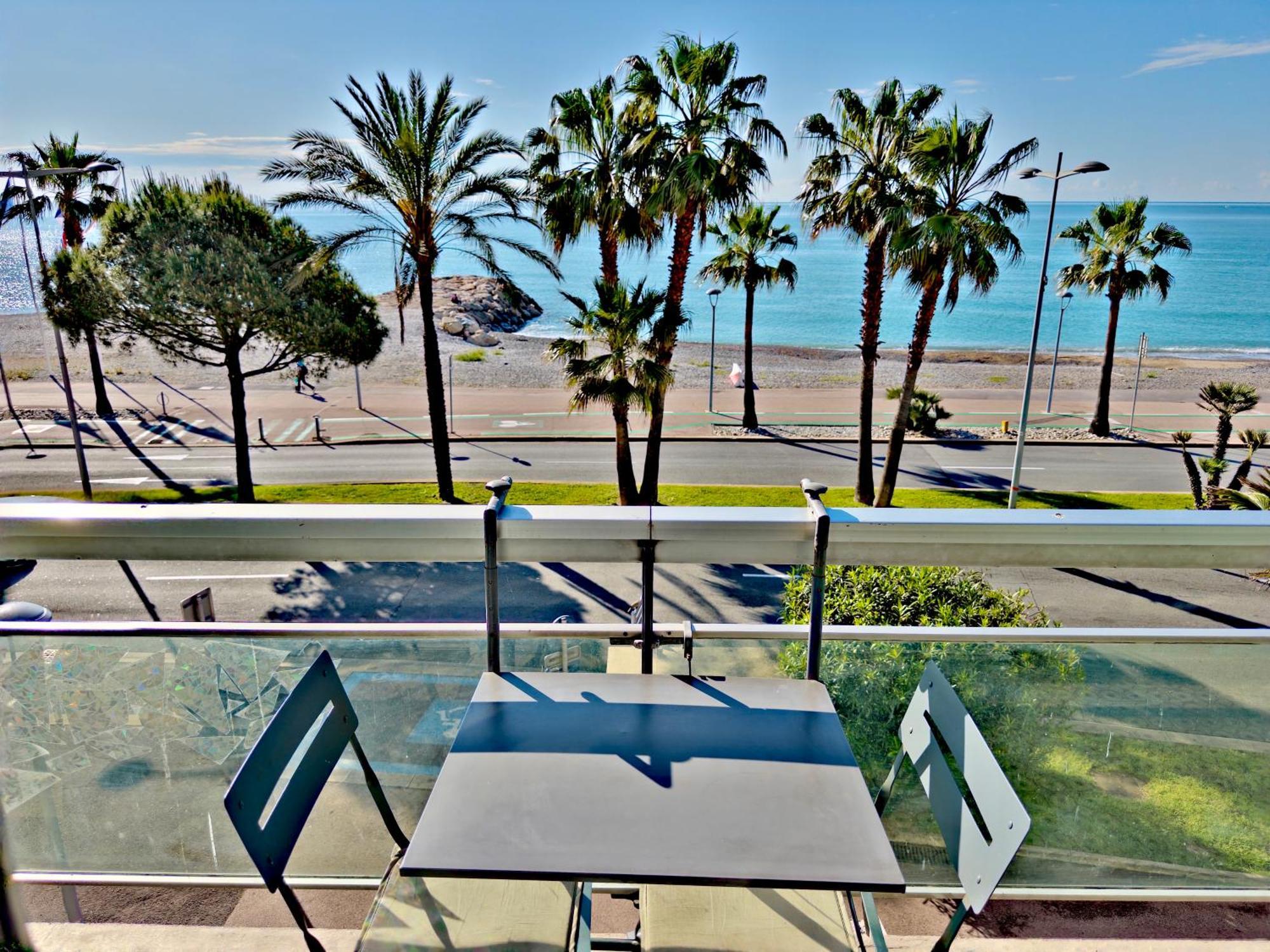 Panoramic Sea View Studio 24H Checkin Cagnes-sur-Mer Exterior photo